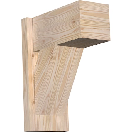 Ekena Millwork Traditional Block Smooth Outlooker, Douglas Fir, 7 1/2"W x 14"D x 18"H OUT08X14X18TRA05SDF